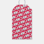 あなたの写真入り「HO HO HO」クリスマスギフトタグ ギフトタグ (裏面)