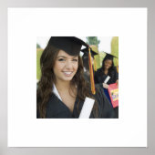 あなたの写真卒業パーティーのサインのポスター ポスター (正面)