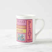 あなたの写真及び一流のカスタムな寮部屋のマグ ボーンチャイナマグカップ (右)