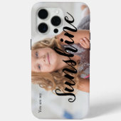 あなたの写真撮影タイポグラフィ引用文 Case-Mate iPhoneケース (裏面)