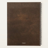 あなたの写真産業メタリックスチームパンク プランナー手帳 (裏面)