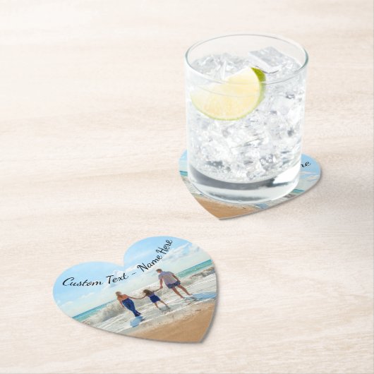 あなたの写真紙コースターとカスタム文字 ペーパーコースター (インサイチュ)