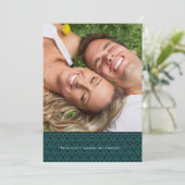 あなたの写真結婚式招待状 – 私は私の友人と結婚 招待状 (スタンド正面)