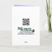 あなたの写真-イースターエッグのクッキー--を加えて下さい シーズンカード (裏面)