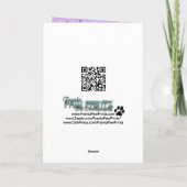 あなたの写真-イースターエッグのクッキー--を加えて下さい シーズンカード (裏面)