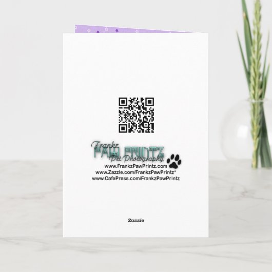 あなたの写真-イースターエッグのクッキー--を加えて下さい シーズンカード (裏面)