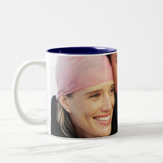 あなたの写真 ツートーンマグカップ (左)