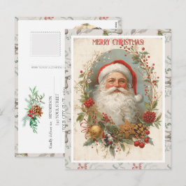 あなたの写真 ヴィンテージ モダン ラスティック ディア クリスマス