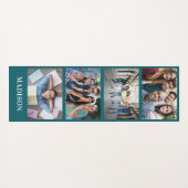 あなたの写真、名前及び色のヨガのマット ヨガマット (裏面(横))