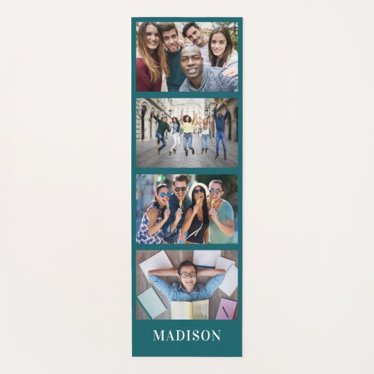 あなたの写真、名前及び色のヨガのマット ヨガマット (正面)