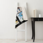 あなたの写真、文字及び色のフリースブランケット シェルパブランケット (インサイチュ)