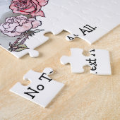 あなたの写真&文字/フローラバラフラワーズリース ジグソーパズル (側面)