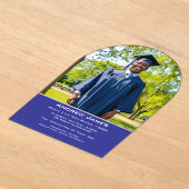 あなたの写真 – arch卒業発表 アクリル招待状 (レイダウン)