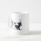 あなたの利得を揺すって下さい コーヒーマグカップ (正面左)