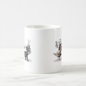 あなたの利得を揺すって下さい コーヒーマグカップ (中央)