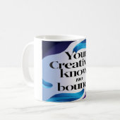 あなたの創造力は無限大 オプション3 コーヒーマグカップ (正面左)