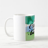 あなたの創造性は限界を知らないオプション4 コーヒーマグカップ (左)