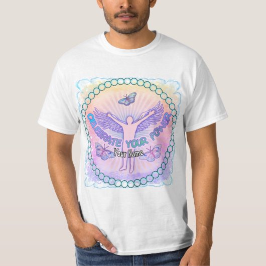 あなたの力を祝おう Tシャツ (正面)