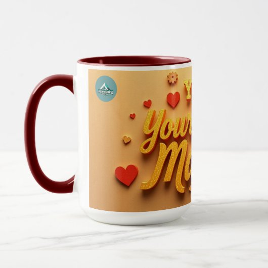 あなたの努力は認められている | ラグジュアリー グラチュー マグカップ (左)