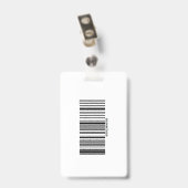 あなたの医療会社社員写真 バッジ (裏面 (クリップ付))
