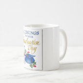 あなたの卒業式の日の天恵 コーヒーマグカップ (正面右)