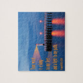 あなたの単語はライト賛美歌の119:105の聖書の詩です ジグソーパズル (縦)