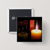 "あなたの単語私の足へランプ"はボタンがかかりますです 缶バッジ (正面&裏面)