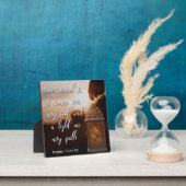 あなたの単語(Psalm 119:105) フォトプラーク (インサイチュ)