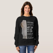 あなたの友人あなたのパートナーあなたの古い英語のシェプドッグ スウェットシャツ (正面フル)