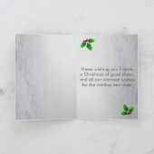 あなたの友人のためのメリーなWestieのクリスマスカード シーズンカード (内部)