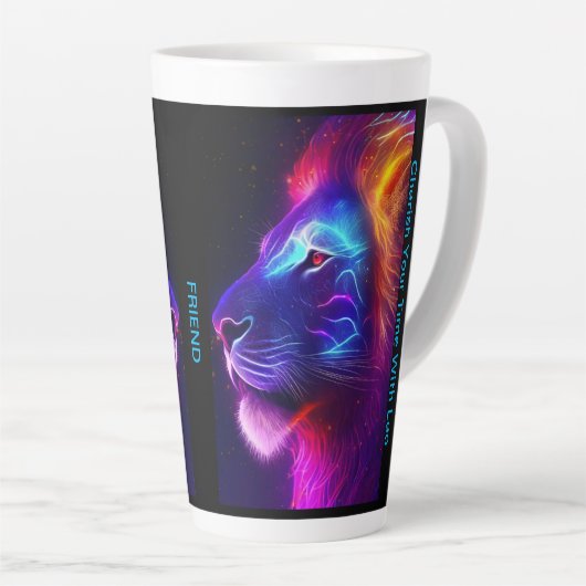 あなたの友人はキングラテマグ カフェラテマグ (右アングル)