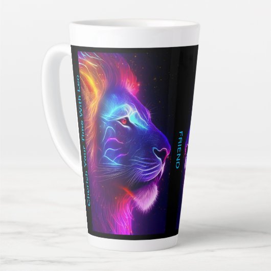 あなたの友人はキングラテマグ カフェラテマグ (左アングル)