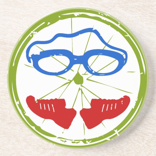 あなたの友人または家族のための素晴らしいトライアスロンのギフト コースター (正面)