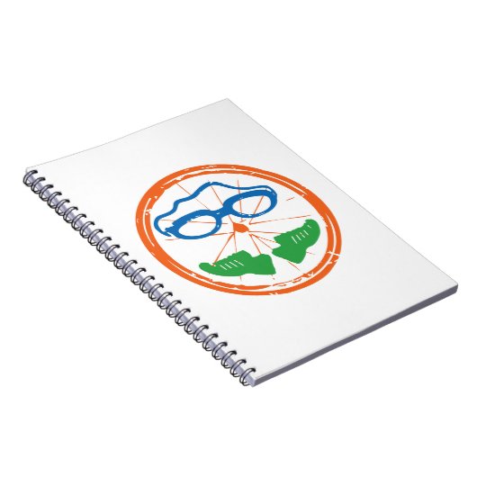 あなたの友人または家族のための素晴らしいトライアスロンのギフト ノートブック (右側)