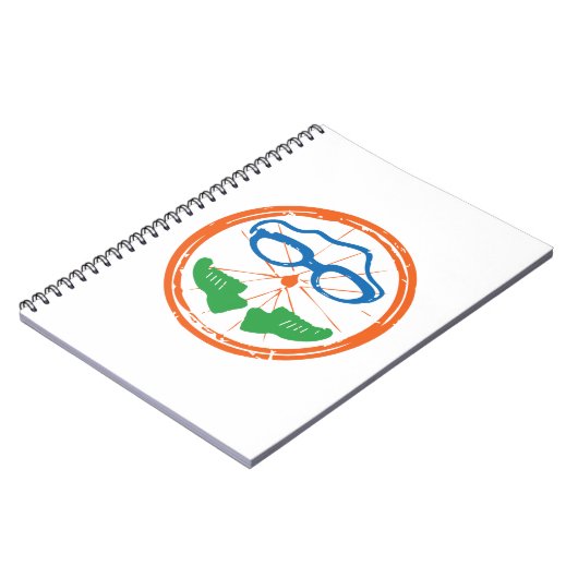 あなたの友人または家族のための素晴らしいトライアスロンのギフト ノートブック (左側)