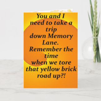 あなたの友人カードを忘れないで下さい カード