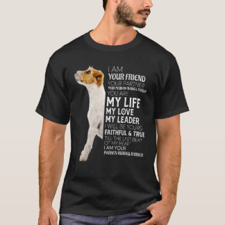 あなたの友達 あなたのパートナー パーソン・ラッセル・テリア Tシャツ