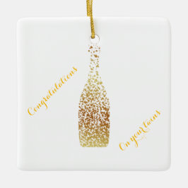 あなたの双子のおめでとう セラミックオーナメント