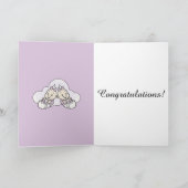 あなたの双生児カードの誕生のお祝い カード (内部)