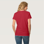 あなたの口紅を置き、強いて下さい Tシャツ (裏面フル)