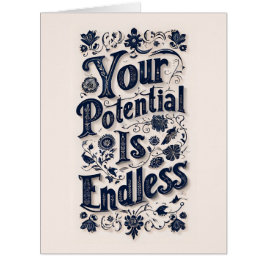 あなたの可能性は無限のカード