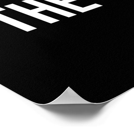 あなたの可能性は無限やる気を起こさせる- ポスター (角)