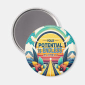 あなたの可能性は無限 マグネット (正面/裏面)