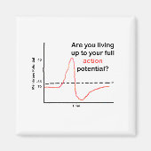 あなたの可能性を最大限に生きる マグネット (正面)