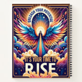 あなたの可能性を解き放ち、立ち上がる ノートブック (裏面)