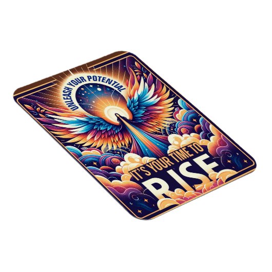 あなたの可能性を解き放ち、立ち上がる マグネット (右側)