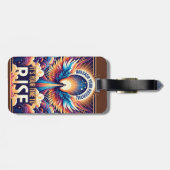 あなたの可能性を解き放ち、立ち上がる ラゲッジタグ (裏面横)