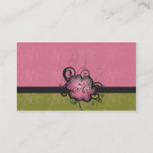 あなたの名刺を挙げて下さい 名刺 (裏面)