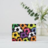 あなたの名刺 – サッカー – コーチ/スポーツ 名刺 (スタンド正面)