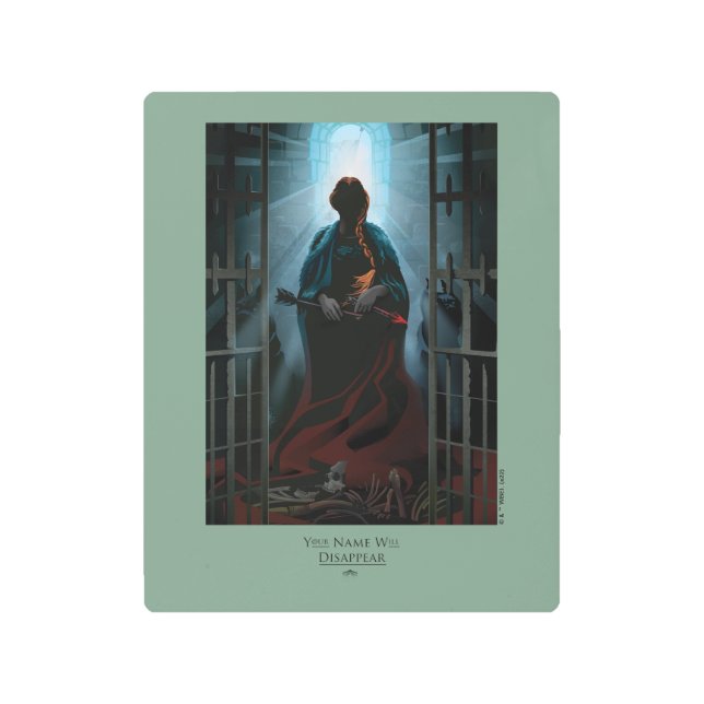 あなたの名前が消える メタルプリント (正面)